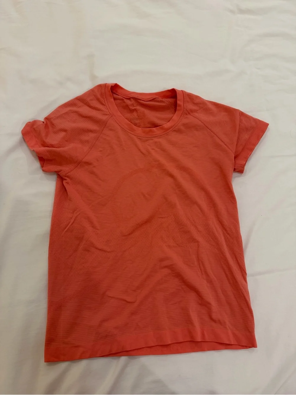 lululemon athletica Short-Sleeve Crewneck Top - Coral